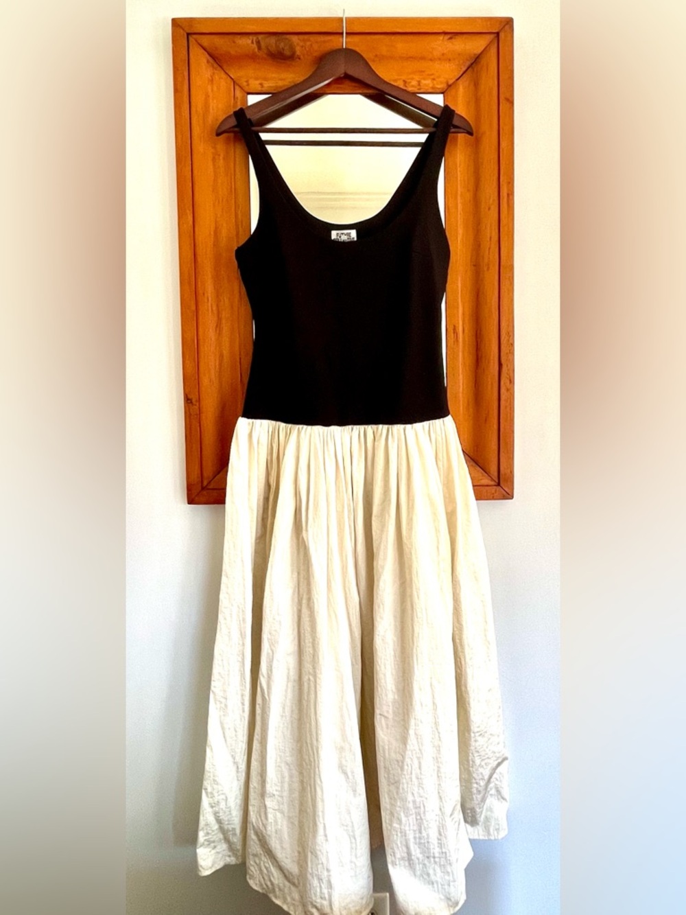 Viral two tone parachute dress